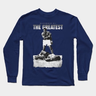 Muhammad Ali Classic Artwork III Long Sleeve T-Shirt